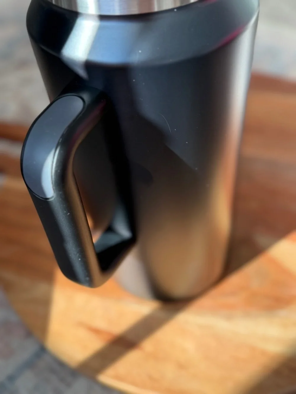 Stanley Black Vacuum Insulated Mug with Stainless Trim 64 oz - Picture 13 of 16